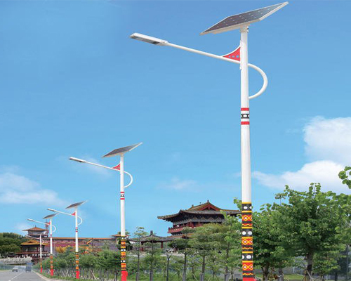 察布查尔民族特色路灯